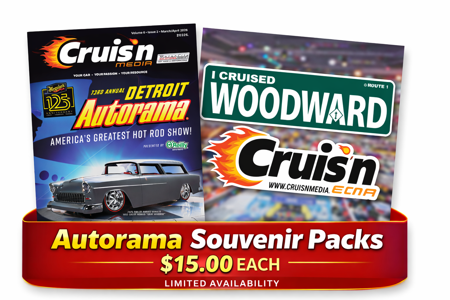 Detroit Autorama Souvenir Pack