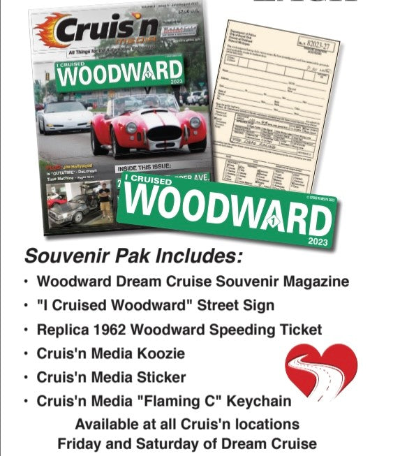 Cruis'n Media Woodward Souvenir Pak 2023