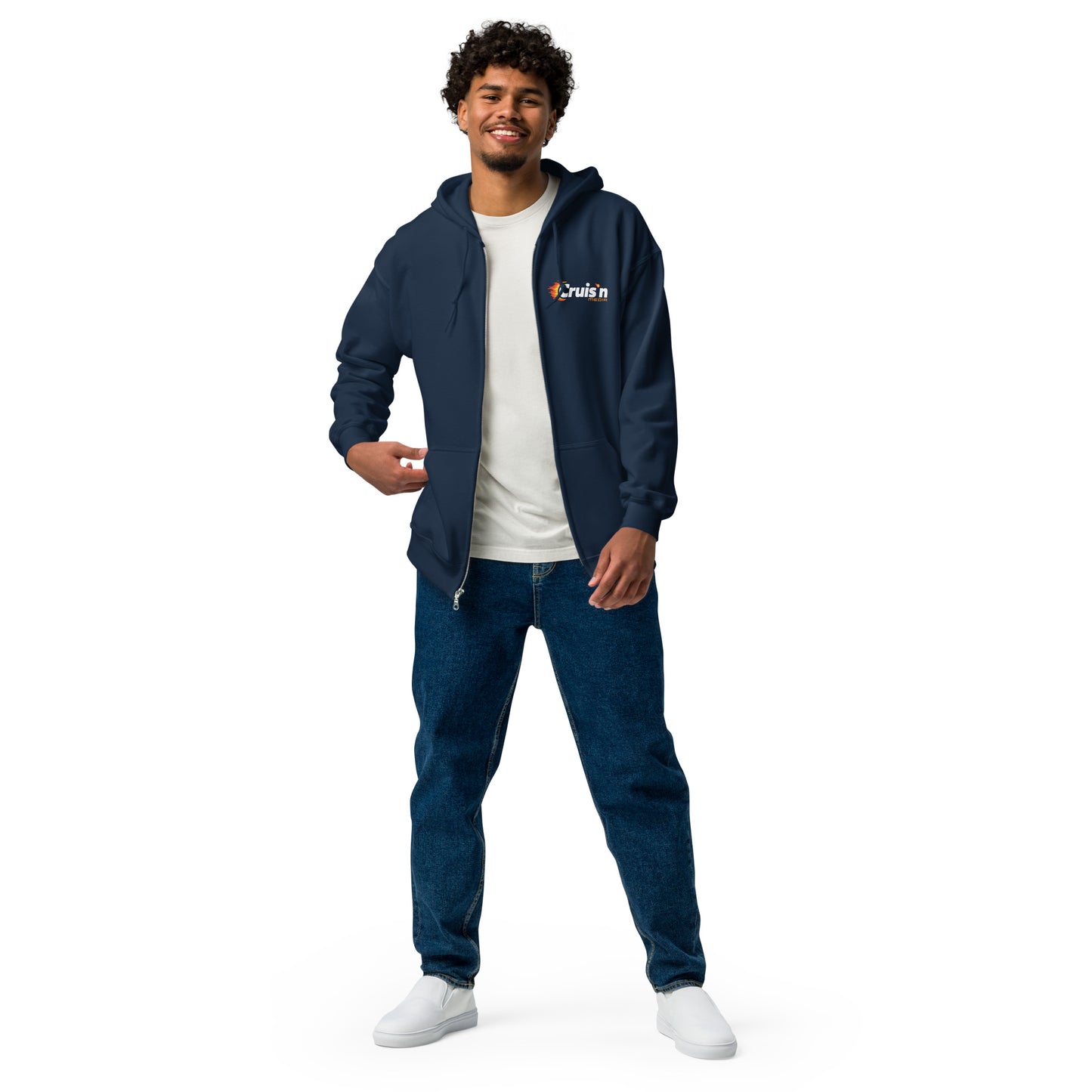 Cruis'n Media Unisex zip hoodie