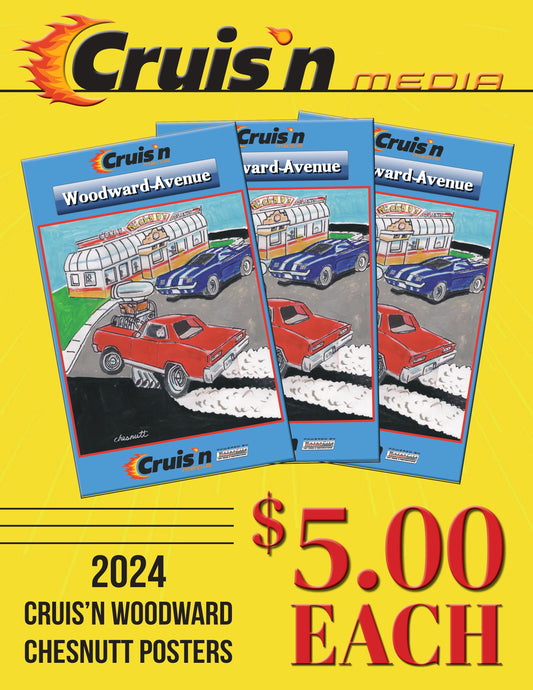 2024 Woodward Dream Cruise Poster