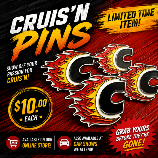 Cruis’n Flame Pin