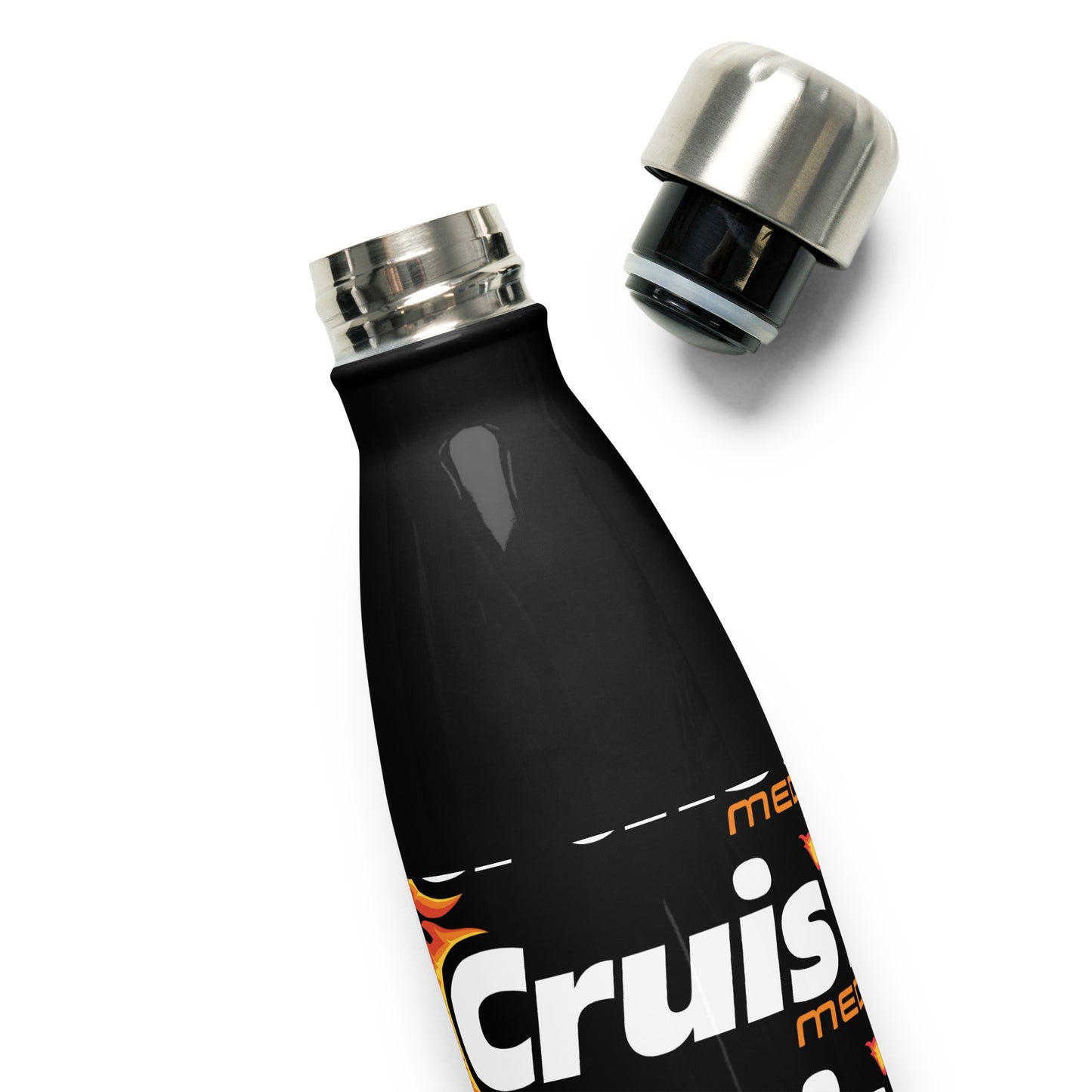 Cruis'n Media Stainless Steel Water Bottle