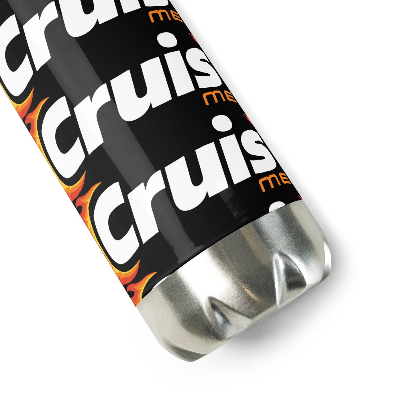 Cruis'n Media Stainless Steel Water Bottle